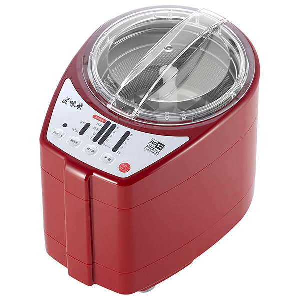 精米機 1～5合 山本電気 匠味米 MB-RC52 白 黒 赤 道場六三郎監修 家庭用 日本製 ライスクリーナー みがき米機能 白米 玄米 無洗米 古米 操作簡単 お手入れ簡単 精米器 コンパクト 引っ越し プレゼント 贈り物 MBRC52