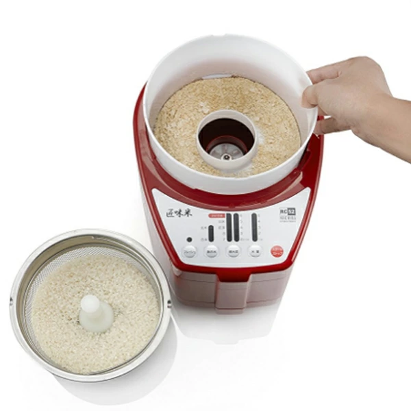 精米機 1～5合 山本電気 匠味米 MB-RC52 白 黒 赤 道場六三郎監修 家庭用 日本製 ライスクリーナー みがき米機能 白米 玄米 無洗米 古米 操作簡単 お手入れ簡単 精米器 コンパクト 引っ越し プレゼント 贈り物 MBRC52