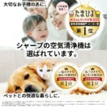 シャープ 空気清浄機 FU-R50-W ホワイト系 プラズマクラスター7000搭載 空気清浄~23畳 花粉対策 スピード循環気流 薄型 HEPAフィルターFU-P50の後継 FU-S50-W FU-S50と同等