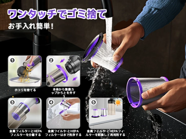 掃除機 コードレス【★28000pa超強力吸引!P5倍 超軽量! 2026改良進化モデル!吹き飛ぶ/吸い込む/空気入れ!】 36分連続稼働 0.6kg Type-C充電式 6WAY LEDライト付 布団用ブラシ付 浮き輪やエアマット対応 HEPA多重濾過ハンディークリーナー ワンタッチゴミ捨て 省エネ3年保証