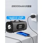 ジャンプスターター 28000mAh 12V車用 エンジンスターター 掃除機 空気吸引 モバイルバッテリー急速充電 空気圧チェック