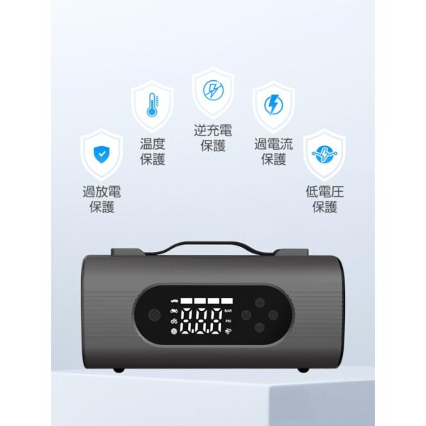 ジャンプスターター 28000mAh 12V車用 エンジンスターター 掃除機 空気吸引 モバイルバッテリー急速充電 空気圧チェック